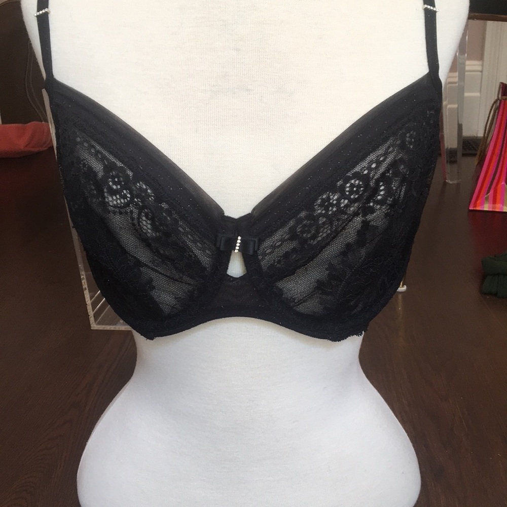 Marie Jo Black lace underwire bra